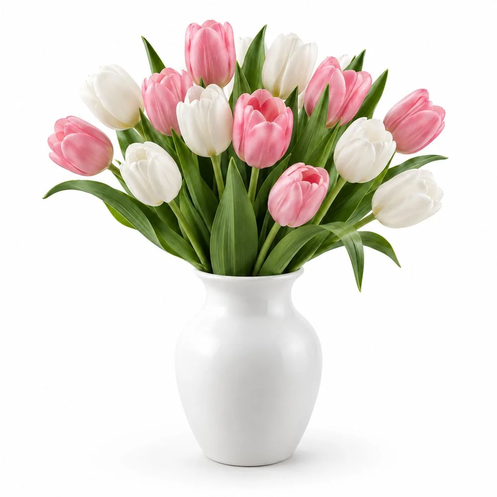 Bình tulip Hà Lan